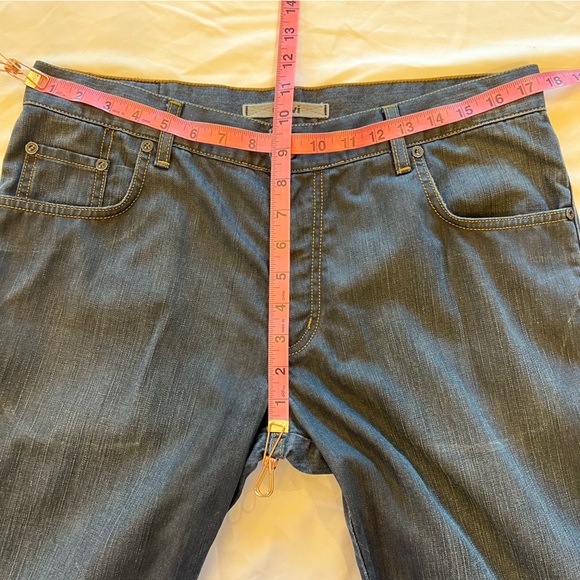 Mavi Mike Bootcut Low Rise Dark Wash Relaxed Denim Jeans Size 34 x 32 EUC - Picture 15 of 16